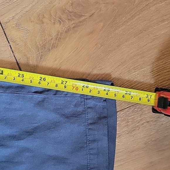 NWT Market & Spruce Blue Sleevless Button Up Jumpsuit Size Small New - Picture 5 of 5